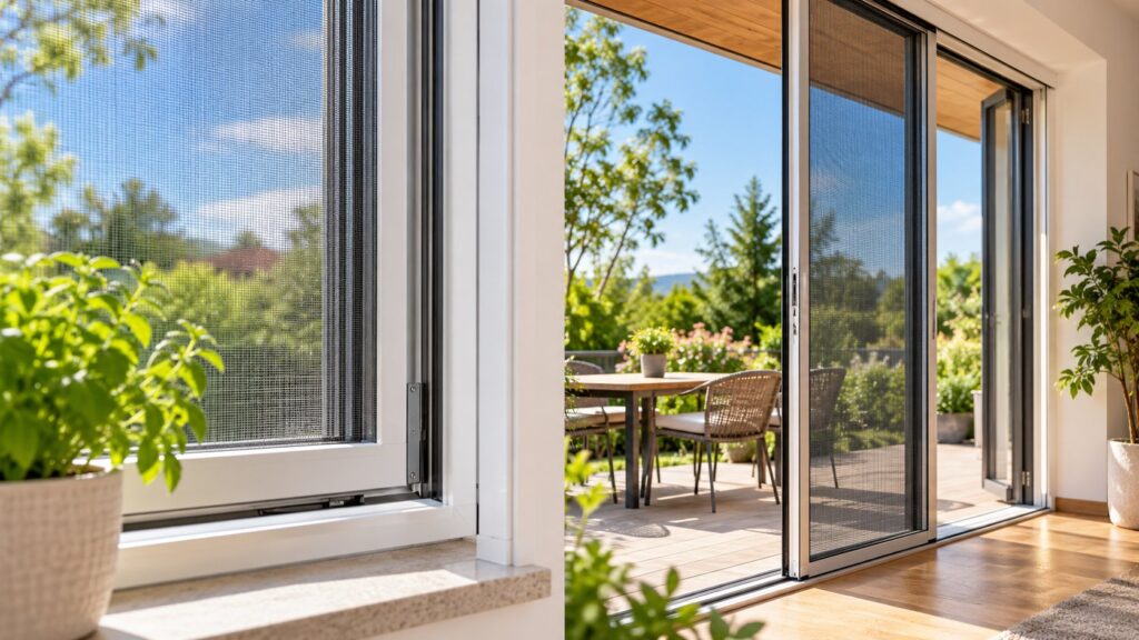 Fliegengitter nach Maß: Welche Lösung passt wirklich zu Fenster und Tür?