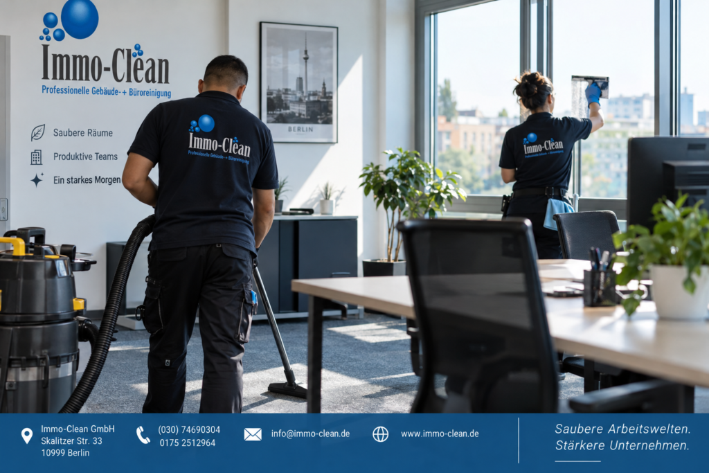 Frühjahrsputz im Büro: Die große Grundreinigung zwischen Heizperiode und offenem Fenster - so plant sie Immo Clean